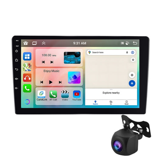 10.1 inch 6+128G Android Universal HD Large Screen Car Bluetooth Player Android GPS Navigation Integrated Machine(Standard+AHD Camera) - Car MP3 & MP4 & MP5 by buy2fix | Online Shopping UK | buy2fix