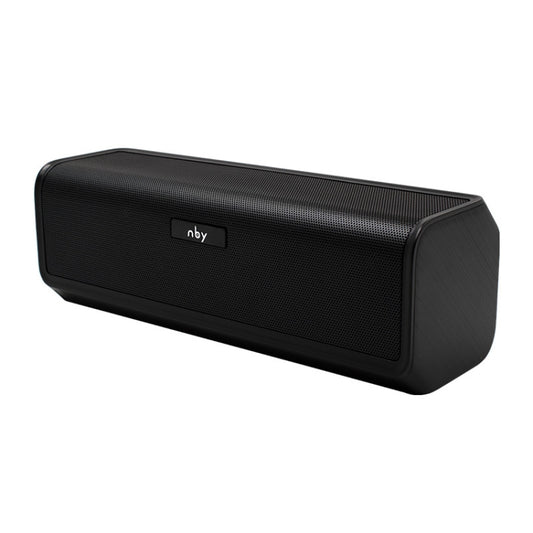 NBY 6690 TWS Couplet FM Multifunctional Desktop Plug-in Card Bluetooth Speaker(Black) - Desktop Speaker by NBY | Online Shopping UK | buy2fix