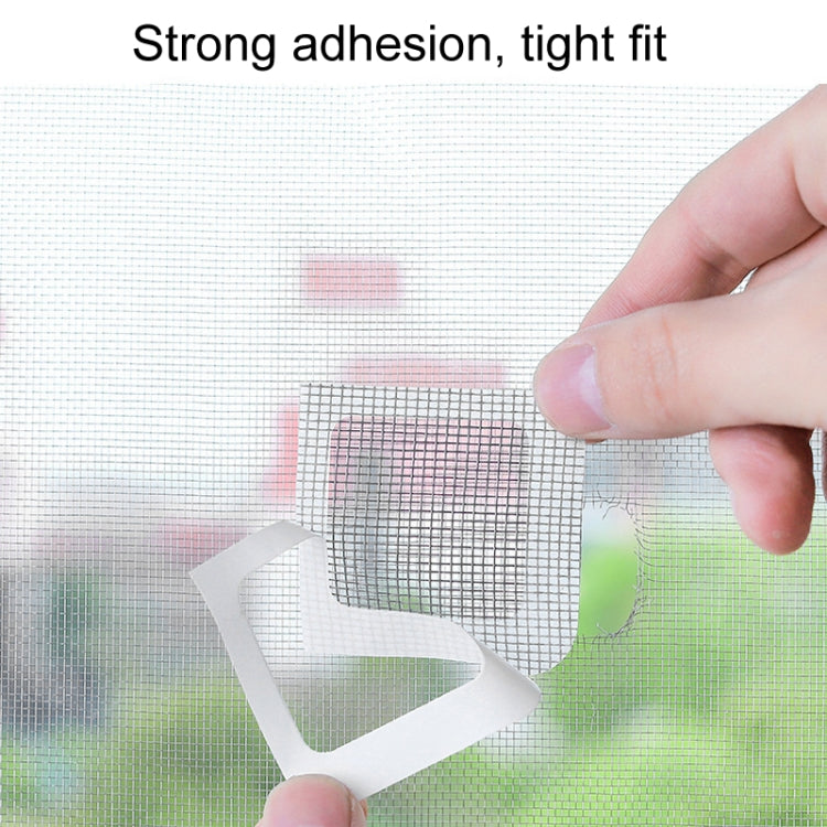 10pcs Household Floor Drain Stickers Anti-Mosquito Stickers For Screens Window Screen Hole Repair Subsidies(3 Rectangle Structure) - Door & Window Films by buy2fix | Online Shopping UK | buy2fix