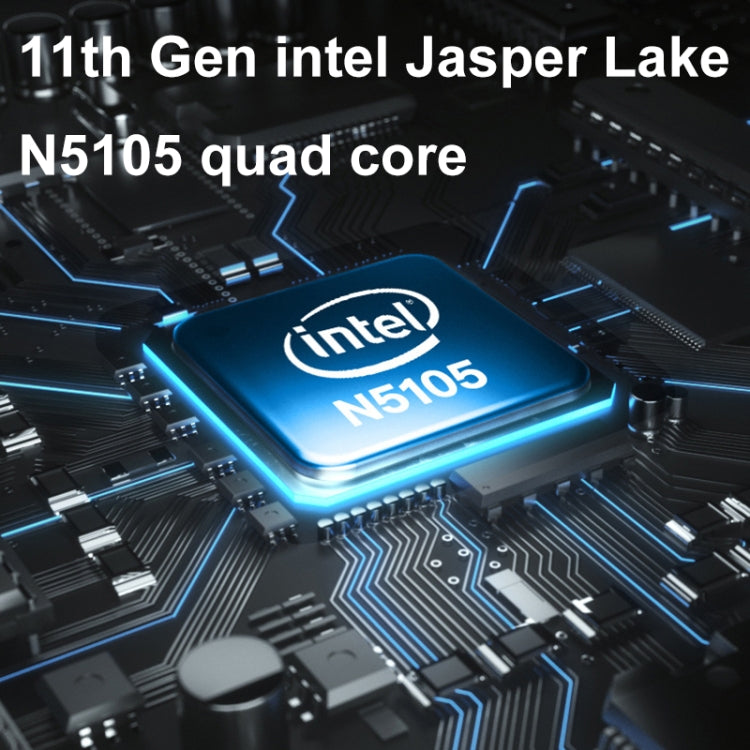 M6 N6000 16G+128G UK Plug 11th Gen Intel Jasper Lake N5105 4K/60FPS HD Pocket Mini PC - Windows Mini PCs by buy2fix | Online Shopping UK | buy2fix