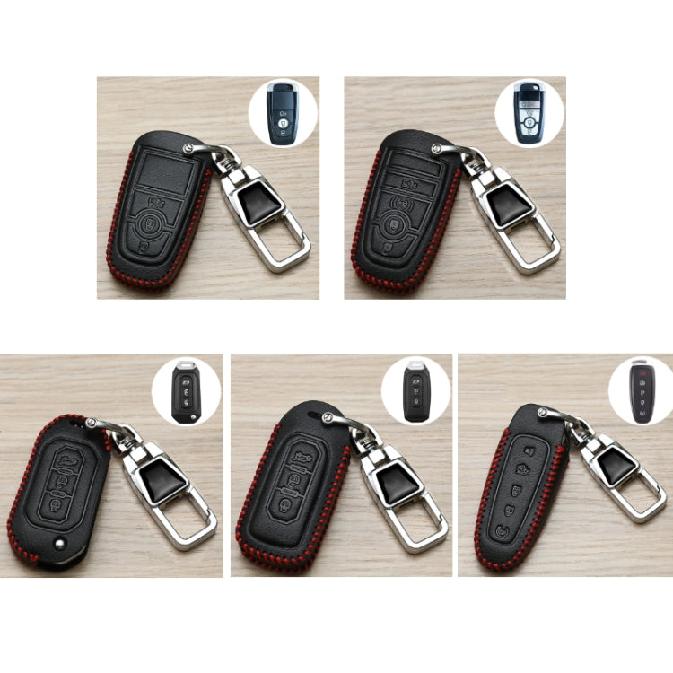 For Ford Car Key Cover Keychain Anti-lost Number Plate, Style: H - Car Key Cases by buy2fix | Online Shopping UK | buy2fix