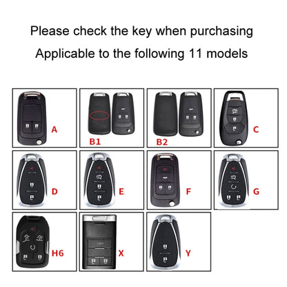 For Chevrolet Car Key Cover Multifunctional Keychain Anti-lost Number Plate, Style: C - Car Key Cases by buy2fix | Online Shopping UK | buy2fix