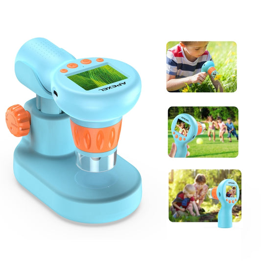 APEXEL MS201 800x 2.0-inch IPS Screen Kids Microscope Supports Taking Photos and Videos - Digital Microscope by APEXEL | Online Shopping UK | buy2fix