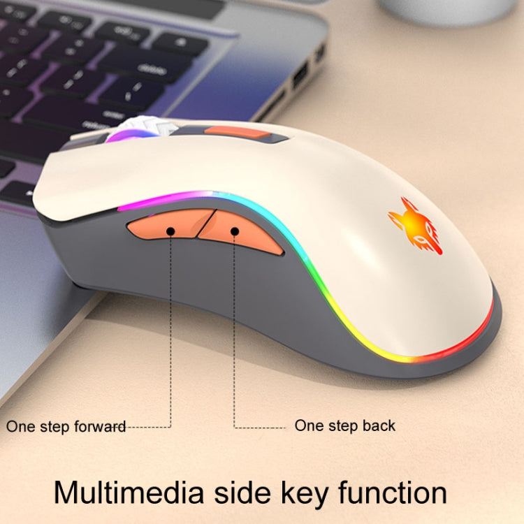 XUNSVFOX XYH52 Wireless Dual Mode Mouse Rechargeable And Silent Office Gaming Mouse(Shimmer) - Wireless Mice by XUNSVFOX | Online Shopping UK | buy2fix