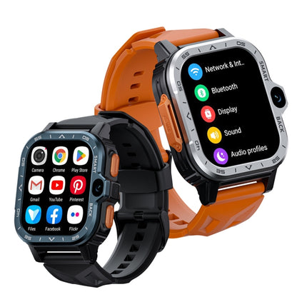 LOKMAT APPLLP 4 MAX 2.02-inch Android 8.1 Full Network Wifi Card Bluetooth Smart Watch(Silver) - Smart Watches by LOKMAT | Online Shopping UK | buy2fix