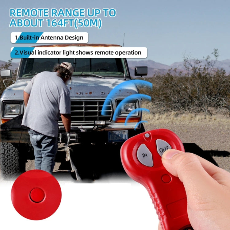 Wireless Remote Control SUV Truck Electric Winch, Model: 213X - Relays by buy2fix | Online Shopping UK | buy2fix
