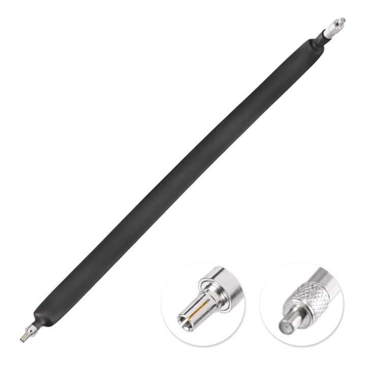 30cm TS9 Male To Female Flat Over Window Cable RF Coaxial Cable - Connectors by buy2fix | Online Shopping UK | buy2fix
