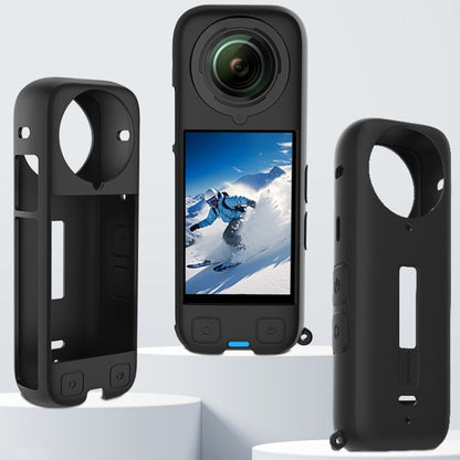 For Insta360 X4 CYNOVA OX4-JST-CY Body Silicone Case(Black) - Case & Bags by CYNOVA | Online Shopping UK | buy2fix