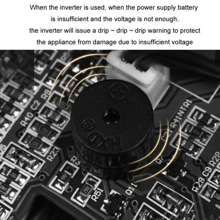 2000W/12V24V Convert To 220V Dual Voltage Modified Sine Wave Inverter - Modified Square Wave by buy2fix | Online Shopping UK | buy2fix