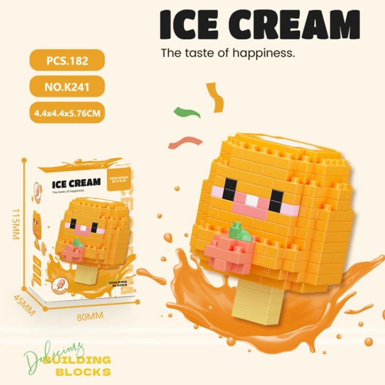 Mekansm K241 Micro-particle Ice-cream Series Childhood Jigsaw Toys Building Blocks Ornament Child Gift - Building Blocks by Mekansm | Online Shopping UK | buy2fix