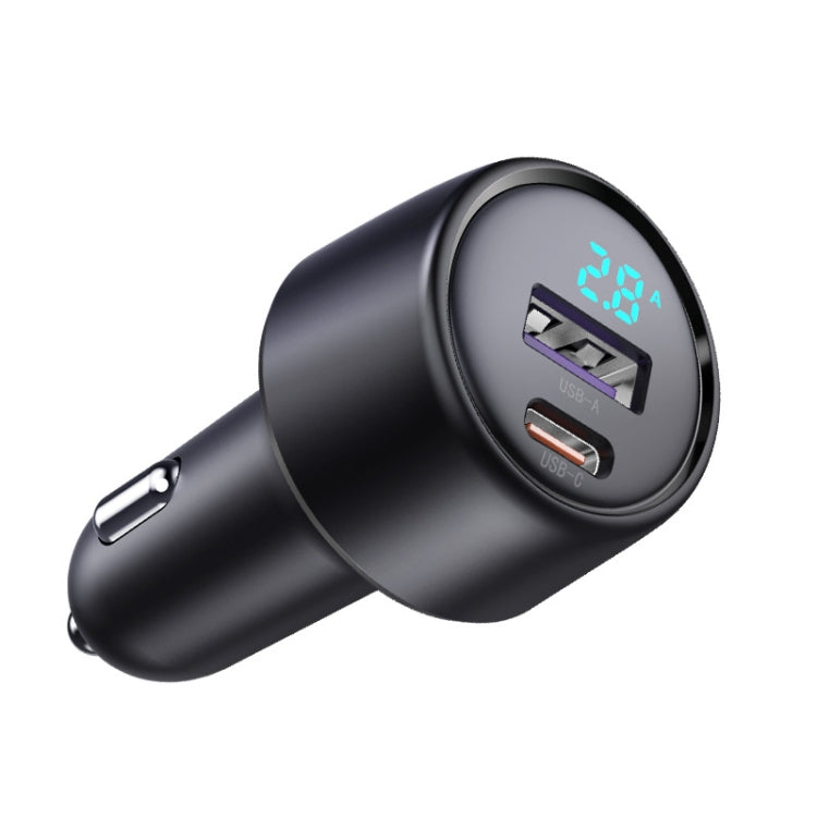 S-31 65W Dual Port A+C High Power Car Fast Charger Auto Cigarette Lighter - Car Charger by buy2fix | Online Shopping UK | buy2fix