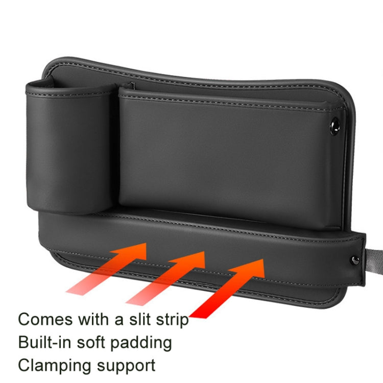 Car Seam Organizer Multi-functional Car Seat Center Control Universal Seat Seam Storage Box, Color: Black Driver Seat - Stowing Tidying by buy2fix | Online Shopping UK | buy2fix