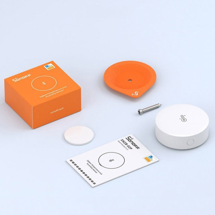 Sonoff SNZB-02P Wireless Temperature And Humidity Sensor Detector Smart Home - Smart Switch by Sonoff | Online Shopping UK | buy2fix