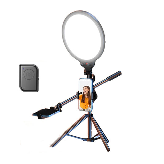 10.2 Inch Full-Screen Selfie Ring Light Tripod Set for Live Stream, Spec: 55cm Overhead Shot - Selfie Light by buy2fix | Online Shopping UK | buy2fix