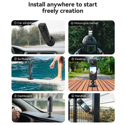 AMagisn Flexible Adhesive Mount for DJI / GoPro HERO / Insta360 Action Camera, Spec: 1/4 Inch - Connection Mount by AMagisn | Online Shopping UK | buy2fix