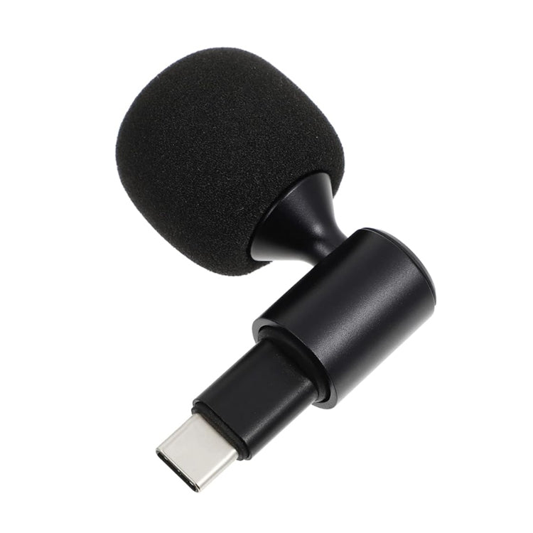 Mobile Phone Live Broadcast Microphone, Style: TYPE-C Straight Head Realtek Solution (Sponge Cover) - Microphone by buy2fix | Online Shopping UK | buy2fix