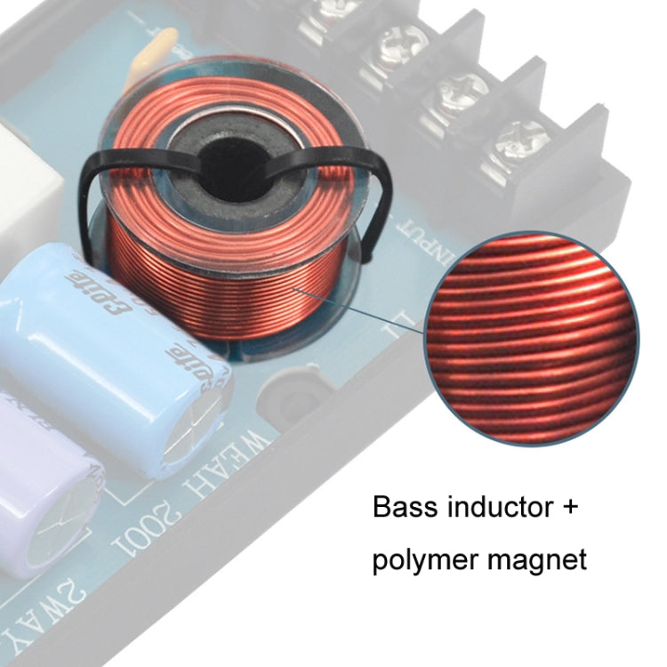 WEAH-2001 High And Low 2-Way Audio Crossover Car Speaker Conversion Divider - Audio Crossover by buy2fix | Online Shopping UK | buy2fix