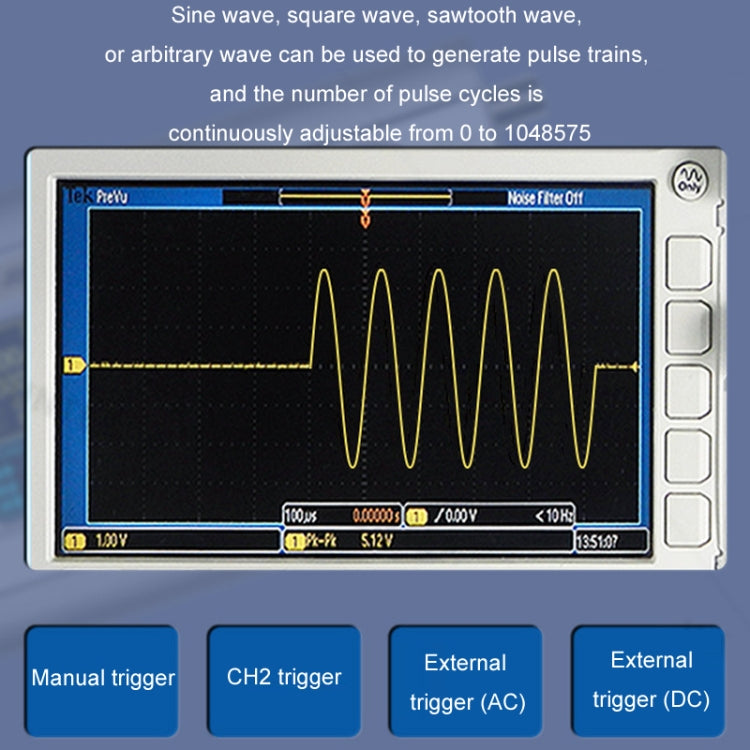 JUNTEK Programmable Dual-Channel DDS Function Arbitrary Waveform Signal Generator, Frequency: 40MHz(AU Plug) - Other Tester Tool by buy2fix | Online Shopping UK | buy2fix