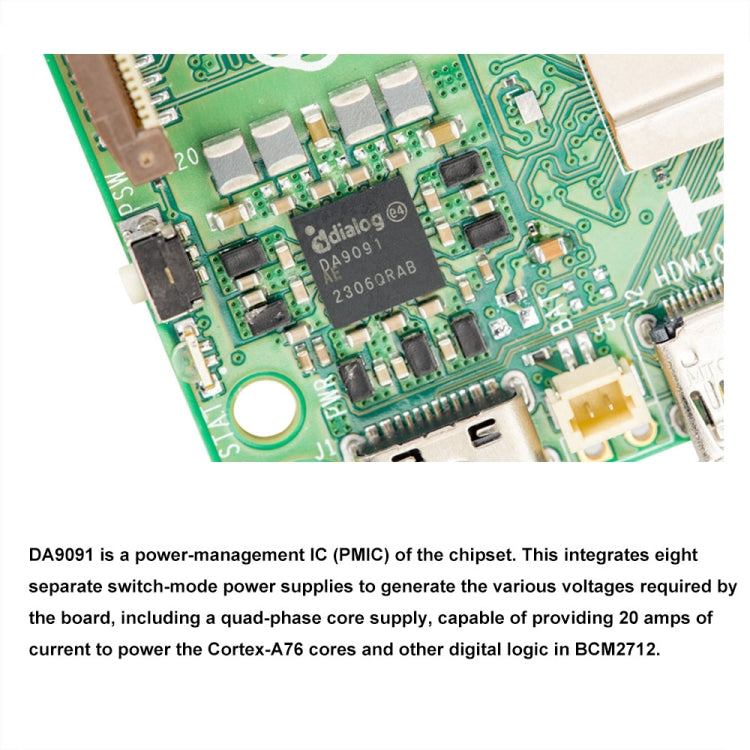 Waveshare For Raspberry Pi 5 2.4GHz Quad-Core BCM2712 Processor Development Board, Spec: 8GB - Raspberry Pi Accessories by Waveshare | Online Shopping UK | buy2fix