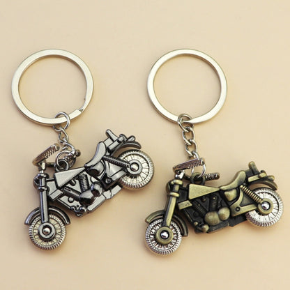 Simulation Cool Motorcycle Keychain Metal Decoration Pendant, Style: X-1425 Green Antique - Key Rings by buy2fix | Online Shopping UK | buy2fix