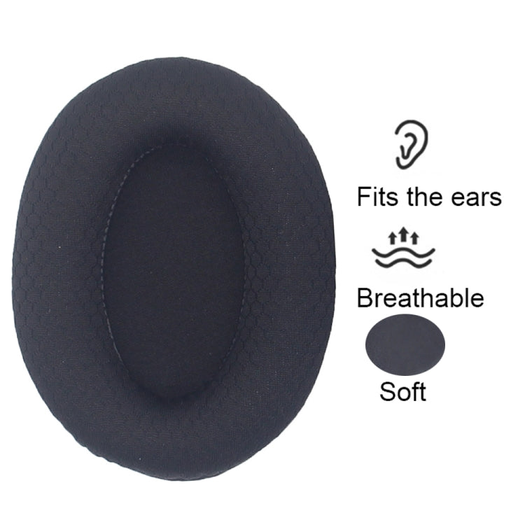 1pair For Razer Opus X Headphone Replacement Sponge Cover Ear Pad Accessories(Black Net) - Earmuff & Pad by buy2fix | Online Shopping UK | buy2fix