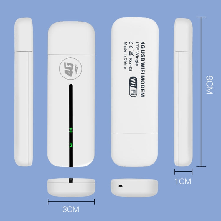 Eurasian Version U5-EU 4G WiFi Dongle USB Plug-In Router Mobile Hotspot - 4G Mobile Wifi by buy2fix | Online Shopping UK | buy2fix