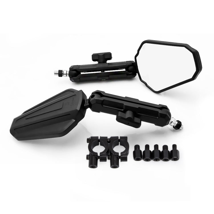 FLYQUICK Foldable ADV Off-road Motorcycle Rearview Mirror - Side Mirrors by FLYQUICK | Online Shopping UK | buy2fix