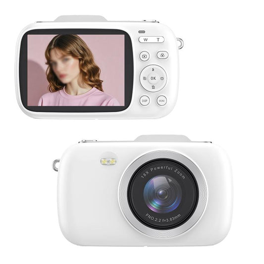 G7-A 2.8-inch 18X Digital Zoom 4K HD Beauty Digital Camera(White + OTG) - Children Cameras by buy2fix | Online Shopping UK | buy2fix