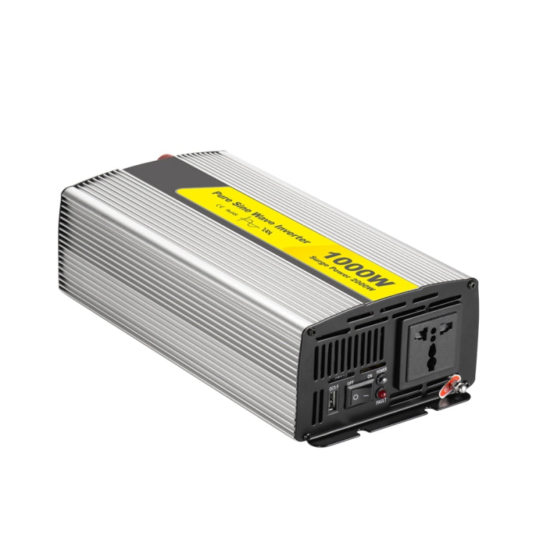 SUVPR DY-LG1000S 1000W DC 24V to AC 220V 50Hz Pure Sine Wave Car Power Inverter with Universal Power Socket - Pure Sine Wave by SUVPR | Online Shopping UK | buy2fix