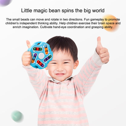 Double Sided Finger Magic Bean Cube Toy Children Intelligence Fingertip Spinning Top (Red) - Magic Cubes by buy2fix | Online Shopping UK | buy2fix