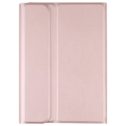 A06 Detachable Lambskin Texture Ultra-thin TPU Bluetooth Keyboard Leather Tablet Case with Stand For iPad mini 6 (Rose Gold) - For iPad mini by buy2fix | Online Shopping UK | buy2fix