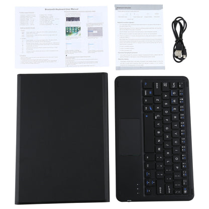 AM10-A Detachable Bluetooth Backlight Keyboard Ultrathin Horizontal Flip Leather Tablet Case with Touchpad & Holder for Lenovo M10 Plus 10.3 inch X606F(Black) - Lenovo Keyboard by buy2fix | Online Shopping UK | buy2fix