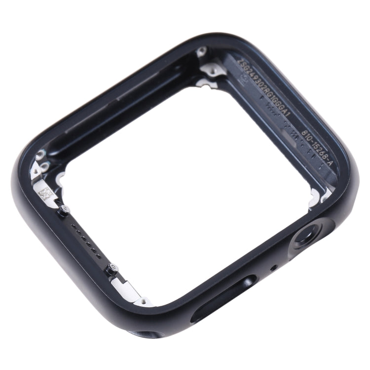 For Apple Watch Series SE 2022 40mm Stainless Steel Middle Frame Bezel Plate (Black) - LCD Related Parts by buy2fix | Online Shopping UK | buy2fix