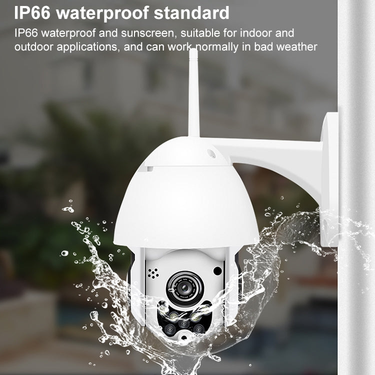 QX3 1080P HD Full-color Night Vision Waterproof WiFi Smart Camera, Support Motion Detection / TF Card, US Plug - Security by buy2fix | Online Shopping UK | buy2fix