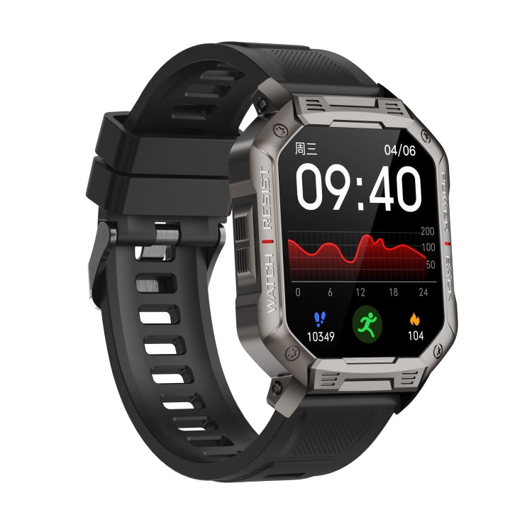 HAMTOD NX3 1.83 inch Smart Watch, Support Bluetooth Call / Sleep / Heart Rate / Blood Oxygen / Blood Pressure Monitoring(Black) - Smart Watches by HAMTOD | Online Shopping UK | buy2fix