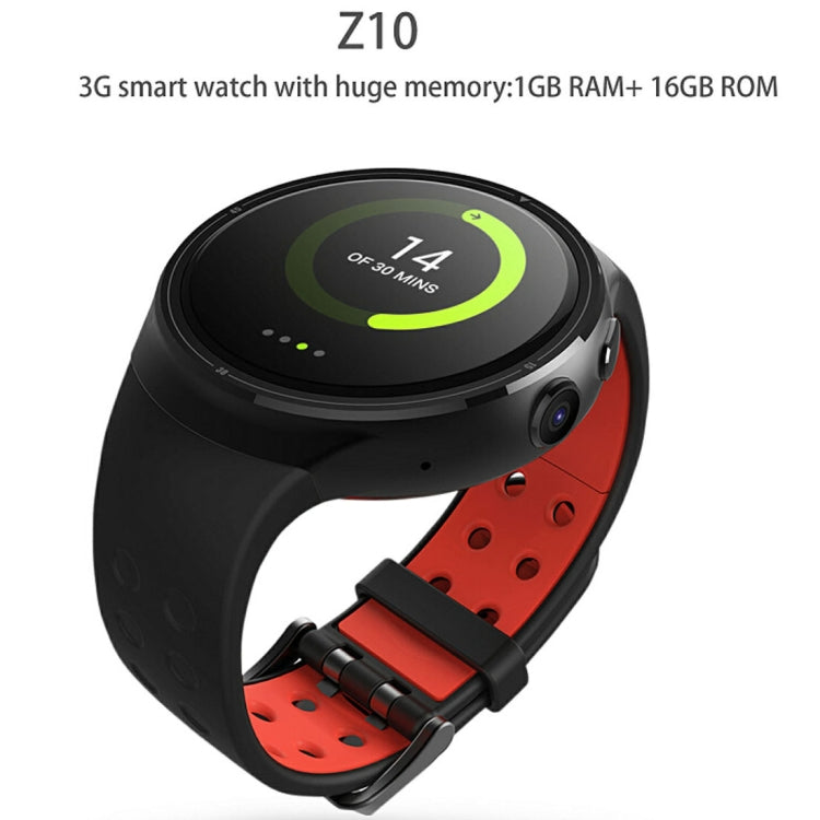 Z10 400*400 Pixel AMOLED 1.39 Inch Round Touch Screen Display Smart Watch, IP54 Waterproof, Support Pedometer / Heart Rate Monitor / GPS Navigation / Notification Remind / Call Reminder / Camera Remot ... rol / Calories Burned, Support Android 5.1(Silver) - Smart Wear by buy2fix | Online Shopping UK | buy2fix