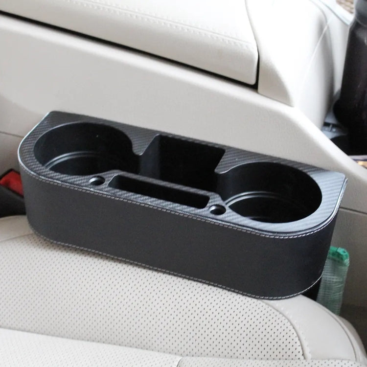 CARFU AC-2299A Car Seat Gap Multi-function Storage Box(Black) - Stowing Tidying by CARFU | Online Shopping UK | buy2fix