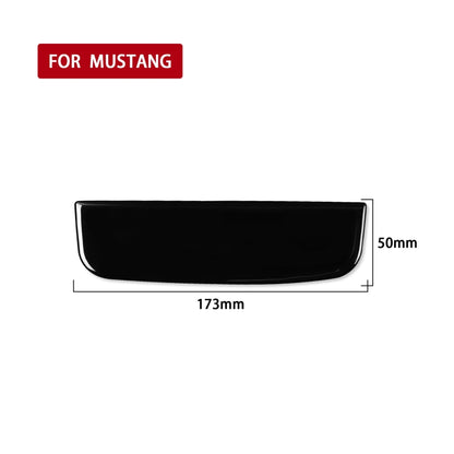 For Ford Mustang 2015-2020 Car Water Cup Holder Upper Decorative Sticker, Left and Right Drive Universal (Black) - In Car by buy2fix | Online Shopping UK | buy2fix
