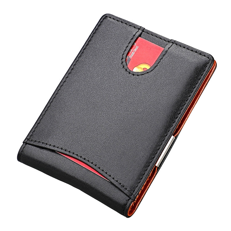 9601 Antimagnetic RFID Mini Crazy Horse Texture Leather Wallet Billfold - Antimagnetic RFID Package by buy2fix | Online Shopping UK | buy2fix