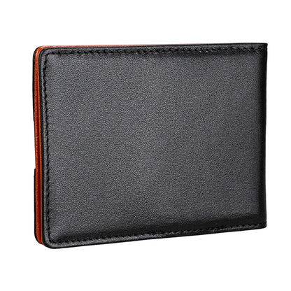 9601 Antimagnetic RFID Mini Crazy Horse Texture Leather Wallet Billfold - Antimagnetic RFID Package by buy2fix | Online Shopping UK | buy2fix