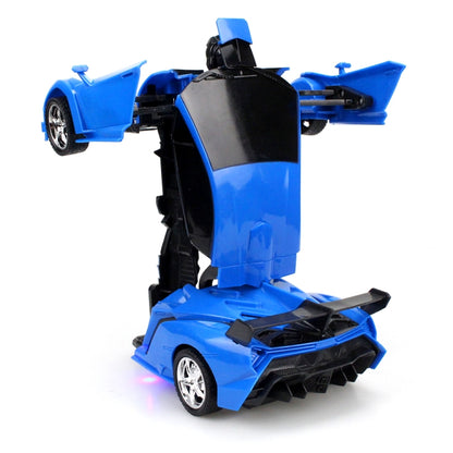 1023 4 Channels Remotely Deformed Car Toy Car(Blue) - RC Cars by buy2fix | Online Shopping UK | buy2fix