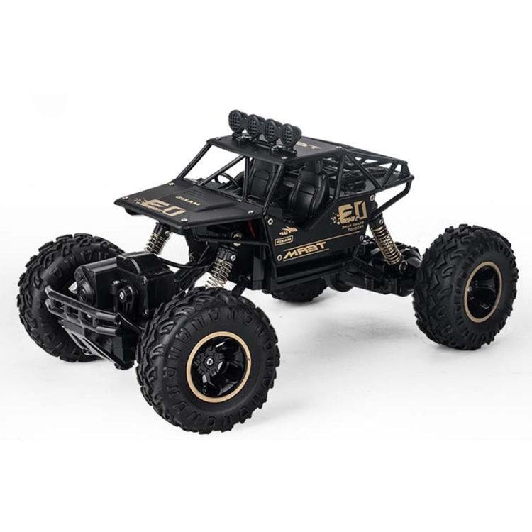 HD6026 1:16 Large Alloy Climbing Car Mountain Bigfoot Cross-country Four-wheel Drive Remote Control Car Toy, Size: 28cm(Black) - RC Cars by buy2fix | Online Shopping UK | buy2fix