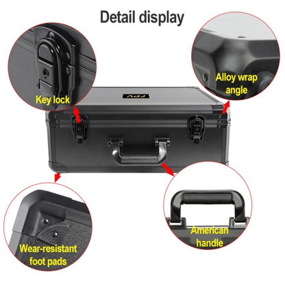 For DJI FPV Aluminum Alloy Explosion-proof Suitcase Portable Storage Box Case Travel Carrying Bag, No Disassembly Propeller - DJI & GoPro Accessories by buy2fix | Online Shopping UK | buy2fix