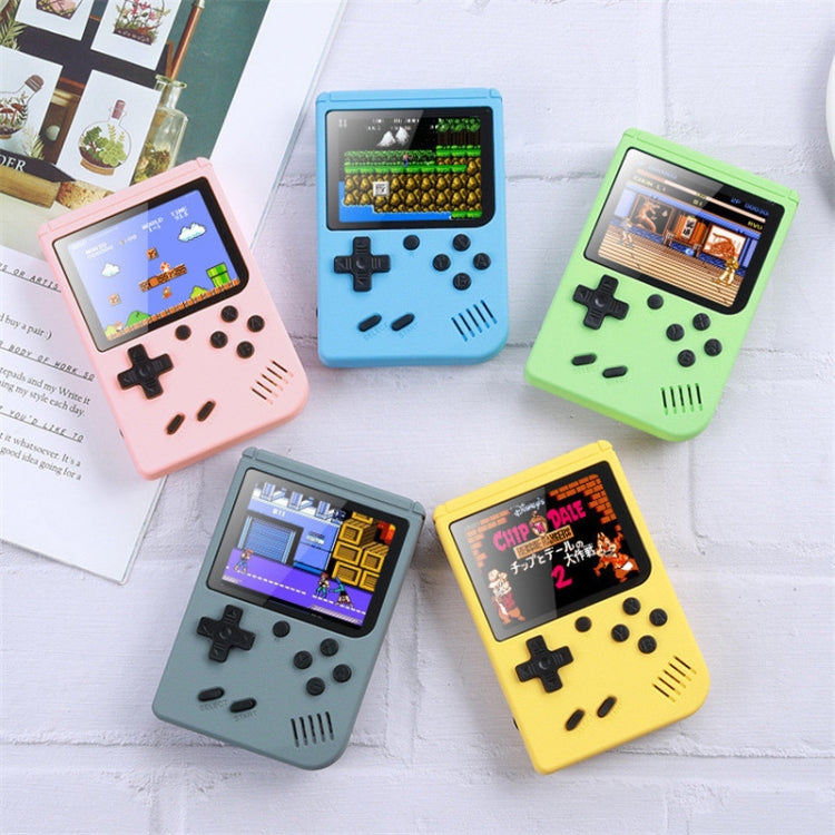 MK500 3.0 inch Macaron Mini Retro Classic Handheld Game Console for Kids Built-in 500 Games, Support AV Output(Blue) - Pocket Console by buy2fix | Online Shopping UK | buy2fix