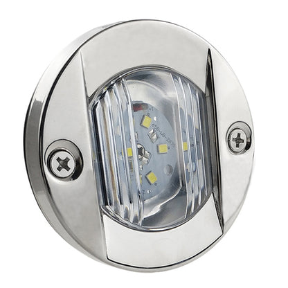 D2947 Stainless Steel 304 Round 12V Yacht Boat LED Stern Light - Taillights by buy2fix | Online Shopping UK | buy2fix
