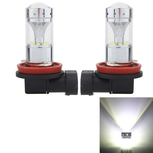 2 PCS H8/H11 60W 1200 LM 6000K Car Fog Lights with 12 XB-D LED Lamps, DC 12V (White Light) - Fog / Driving Lights by buy2fix | Online Shopping UK | buy2fix