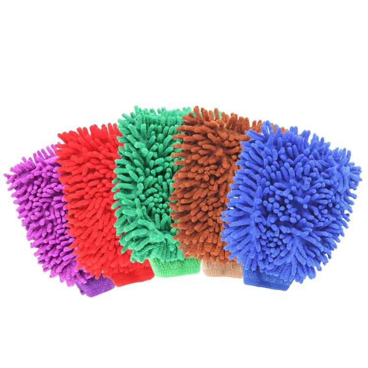 KANEED Microfiber Dusting Mitt Car Window Washing Home Cleaning Cloth Duster Towel Gloves (Random Color Delivery) - Car washing supplies by KANEED | Online Shopping UK | buy2fix