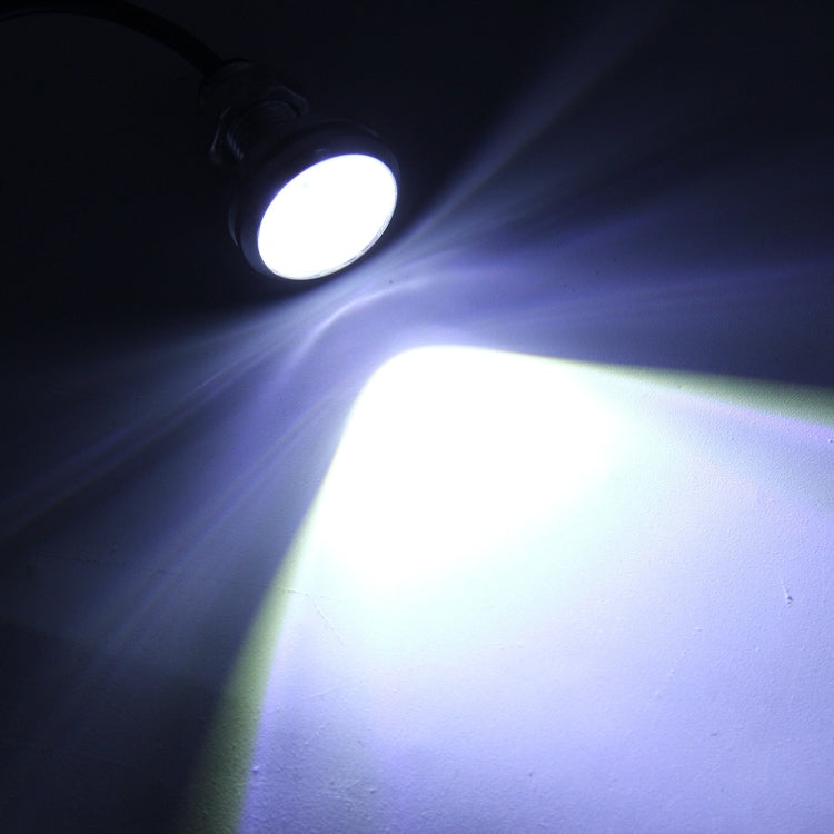 10 PCS 20W 4 LEDs SMD 5630 White Light + Yellow Light Daytime Running Light Turn Light Eagle Eye Light, DC 12V, Cable Length: 90cm(Silver) - Eagle Eye Lamps by buy2fix | Online Shopping UK | buy2fix