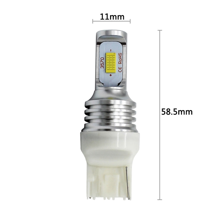 2 PCS T20/7440 72W 1000LM 6000-6500K Bright White Light Car Turn Backup LED Bulbs Reversing Lights, DC 12-24V - Arrow Turn Lights by buy2fix | Online Shopping UK | buy2fix