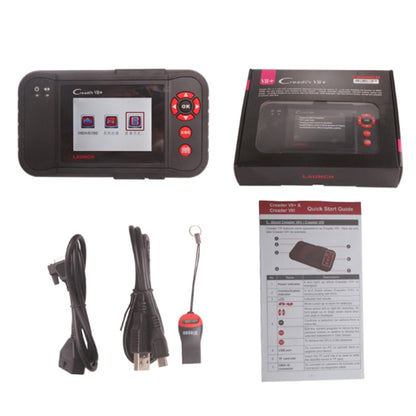 3.5 inch TFT LCD Display Launch X431 Creader VII+ Comprehensive Diagnostic Instrument Support Online Upgrade - In Car by buy2fix | Online Shopping UK | buy2fix